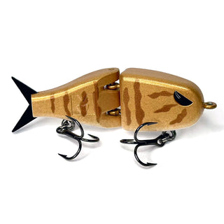 Maxed Fishing Raptor mini glide bait in smallmouth pattern